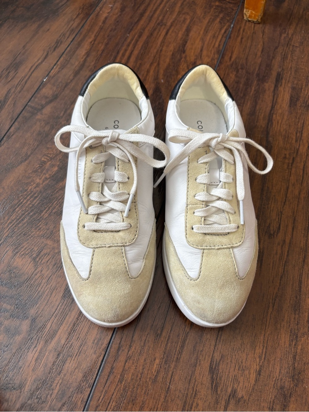 Cole Haan White Leather Sneakers size 6